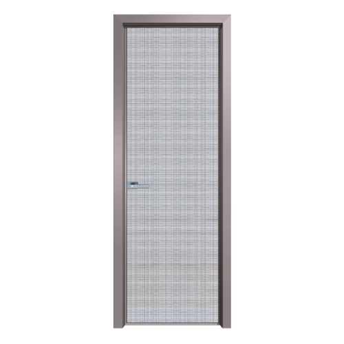 隐框平开门氟碳铁灰